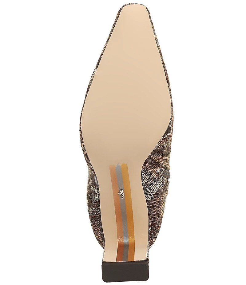 Sam Edelman Sylvia Paisley Print Fabric Tall Dress Boots