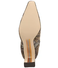 Sam Edelman Sylvia Paisley Print Fabric Tall Dress Boots