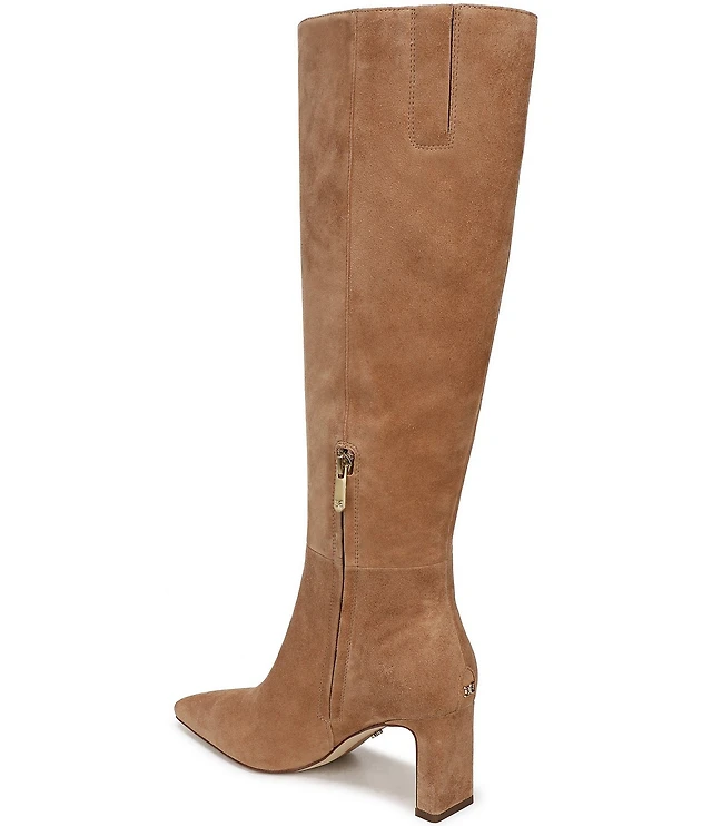 chinese dress ladies Sam Edelman Sylvia Knee High Boot Chocolate Brown