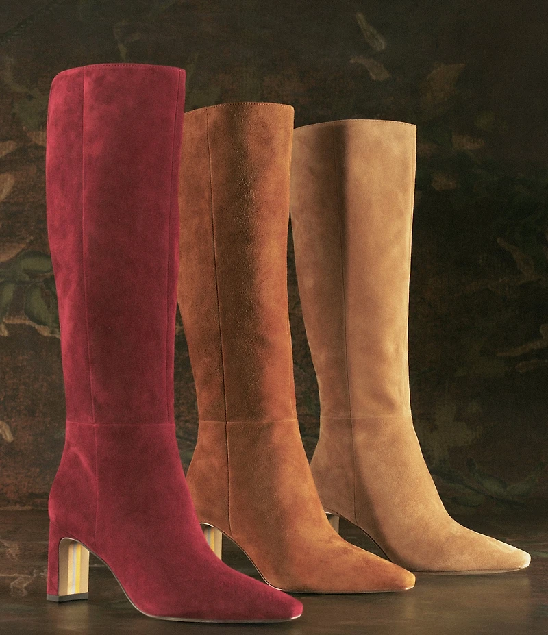 Sam Edelman Sylvia Suede Tall Dress Boots