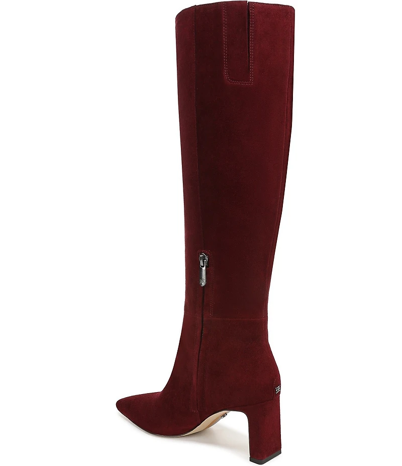 Sam Edelman Sylvia Suede Tall Dress Boots
