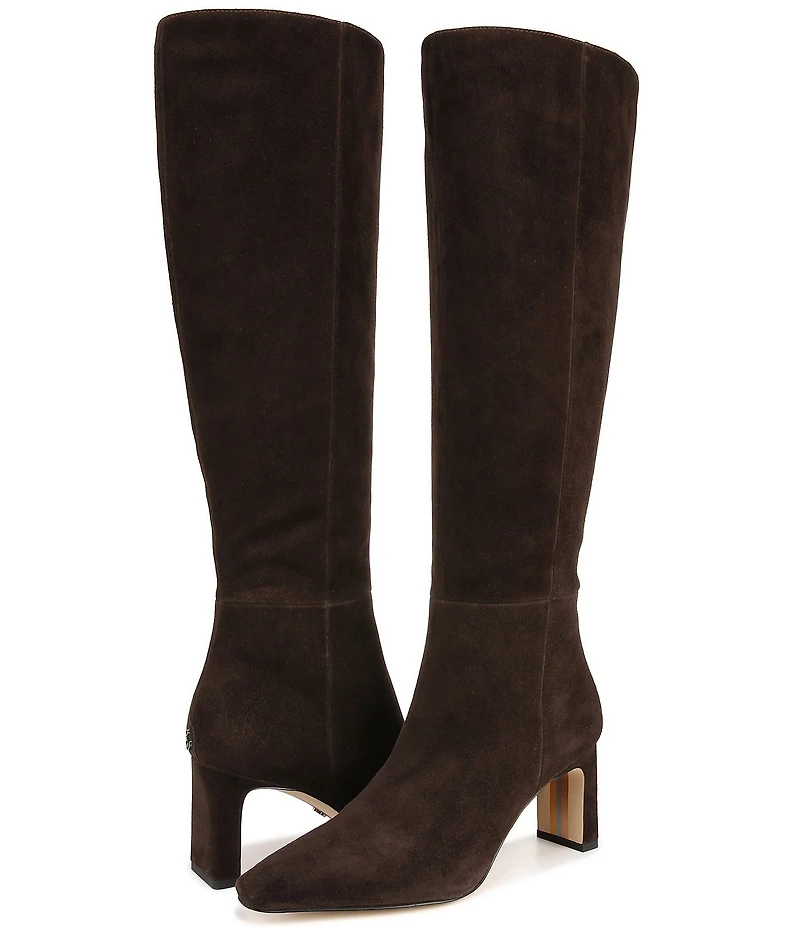 Sam Edelman Sylvia Suede Tall Dress Boots