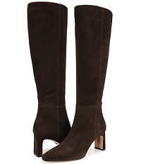 Sam Edelman Sylvia Suede Tall Dress Boots