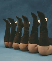 Sam Edelman Sylvia Suede Tall Dress Boots