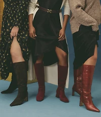 Sam Edelman Sylvia Suede Tall Dress Boots