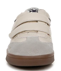 Sam Edelman Talia Leather Suede Street Retro Dual Strap Gum Sole Sneakers