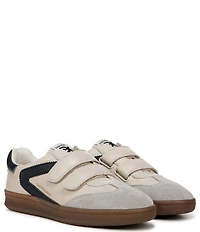 Sam Edelman Talia Leather Suede Street Retro Dual Strap Gum Sole Sneakers