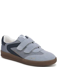 Sam Edelman Talia Gum Sole Mesh and Suede Dual Strap Street Sneakers