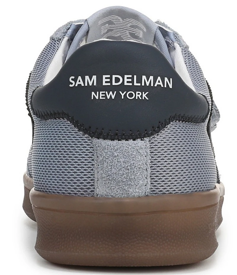 Sam Edelman Talia Gum Sole Mesh and Suede Dual Strap Street Sneakers