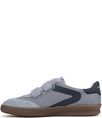 Sam Edelman Talia Gum Sole Mesh and Suede Dual Strap Street Sneakers