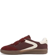 Sam Edelman Talia Gum Sole Mesh and Suede Dual Strap Street Sneakers