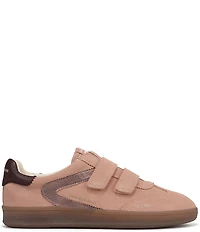 Sam Edelman Talia Gum Sole Suede Dual Strap Street Sneakers