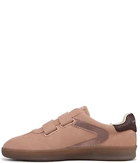 Sam Edelman Talia Gum Sole Suede Dual Strap Street Sneakers