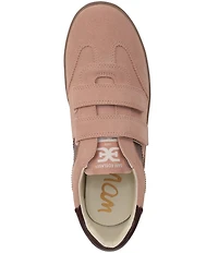 Sam Edelman Talia Gum Sole Suede Dual Strap Street Sneakers