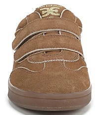 Sam Edelman Talia Gum Sole Suede Dual Strap Street Sneakers