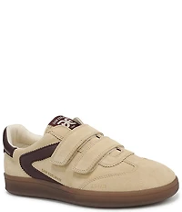 Sam Edelman Talia Gum Sole Suede Dual Strap Street Sneakers