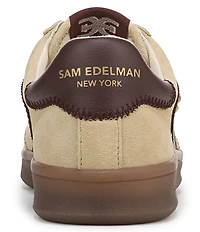 Sam Edelman Talia Gum Sole Suede Dual Strap Street Sneakers