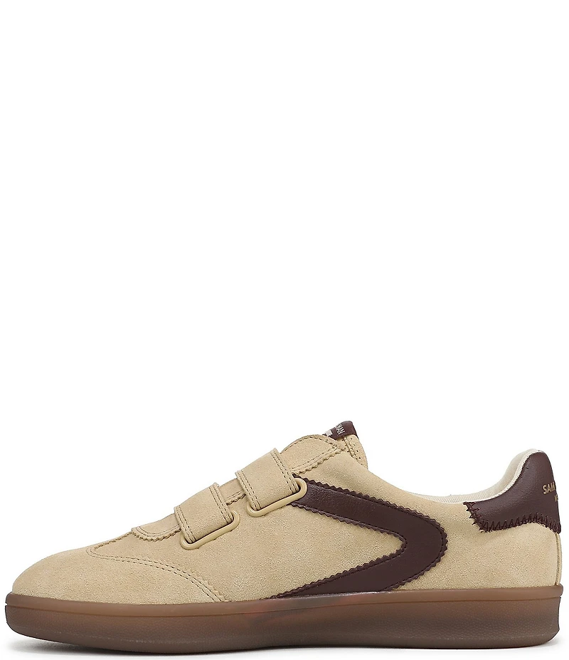 Sam Edelman Talia Gum Sole Suede Dual Strap Street Sneakers