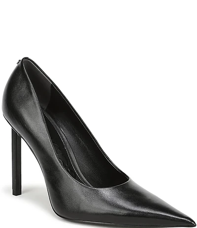 Sam Edelman Talula Leather Pointed Toe Stiletto Dress Pumps
