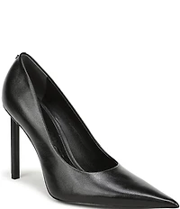 Sam Edelman Talula Leather Pointed Toe Stiletto Dress Pumps