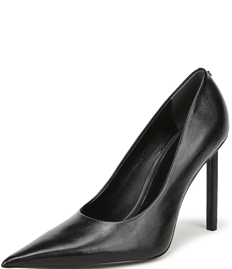 Sam Edelman Talula Leather Pointed Toe Stiletto Dress Pumps