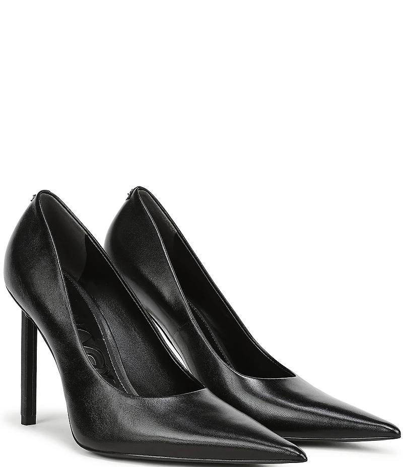Sam Edelman Talula Leather Pointed Toe Stiletto Dress Pumps