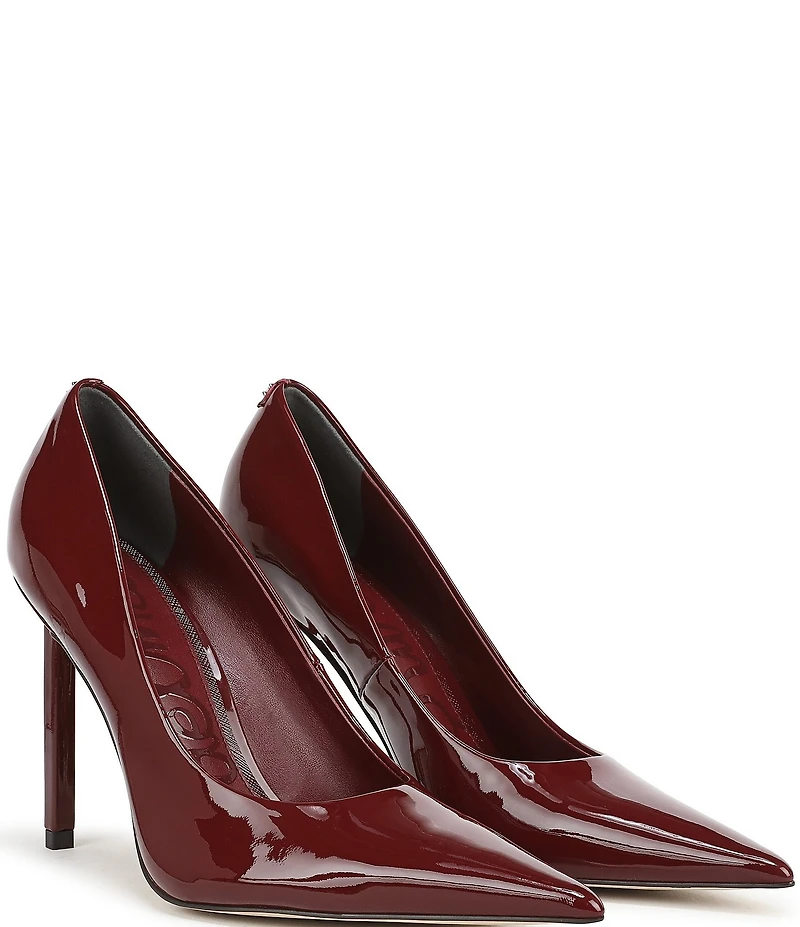 Sam Edelman Talula Patent Leather Pointed Toe Stiletto Pumps