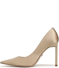 Sam Edelman Talula Satin Pointed Toe Stiletto Pumps
