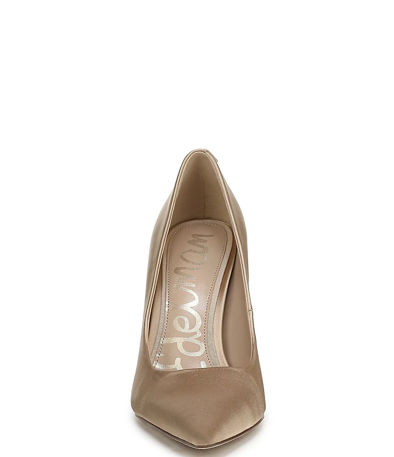 Sam Edelman Talula Satin Pointed Toe Stiletto Pumps