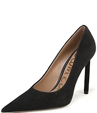 Sam Edelman Talula Suede Pointed Toe Stiletto Pumps