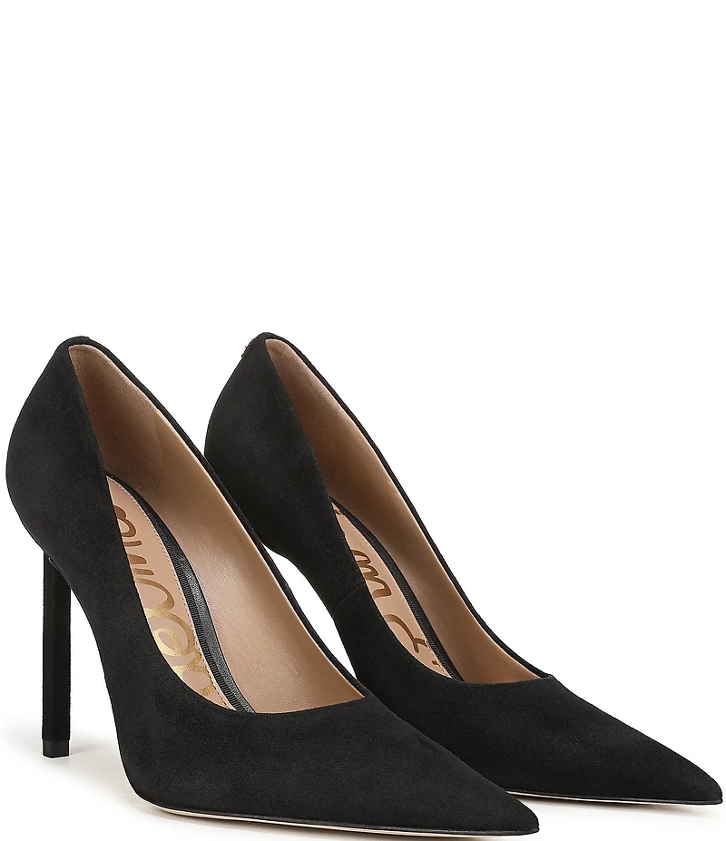 Sam Edelman Talula Suede Pointed Toe Stiletto Pumps