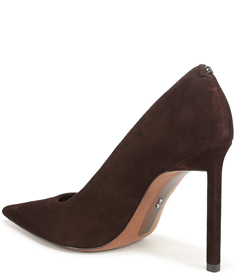 Sam Edelman Talula Suede Pointed Toe Stiletto Pumps
