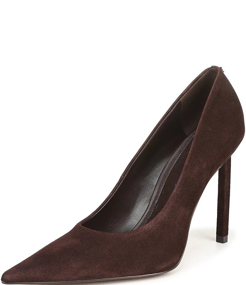 Sam Edelman Talula Suede Pointed Toe Stiletto Pumps