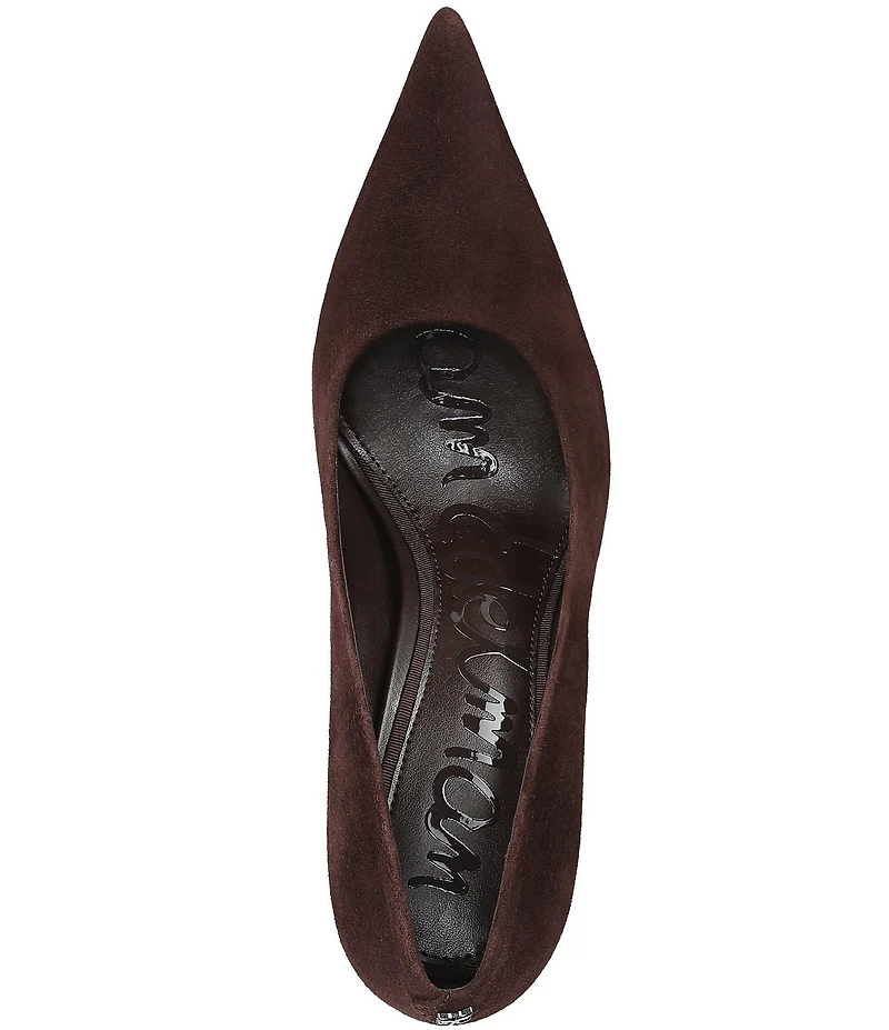 Sam Edelman Talula Suede Pointed Toe Stiletto Pumps