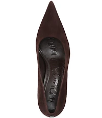 Sam Edelman Talula Suede Pointed Toe Stiletto Pumps