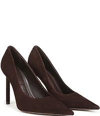 Sam Edelman Talula Suede Pointed Toe Stiletto Pumps