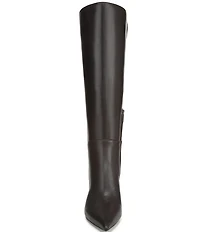 Sam Edelman Taylin Leather Kitten Heel Tall Dress Boots