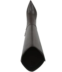 Sam Edelman Taylin Leather Kitten Heel Tall Dress Boots