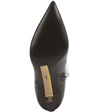 Sam Edelman Taylin Leather Kitten Heel Tall Dress Boots