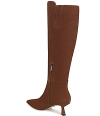 Sam Edelman Taylin Suede Kitten Heel Tall Dress Boots
