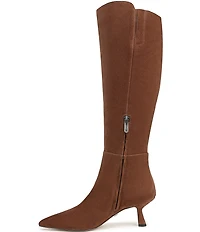 Sam Edelman Taylin Suede Kitten Heel Tall Dress Boots