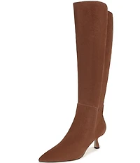 Sam Edelman Taylin Suede Kitten Heel Tall Dress Boots