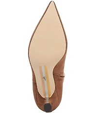 Sam Edelman Taylin Suede Kitten Heel Tall Dress Boots