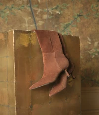 Sam Edelman Taylin Suede Kitten Heel Tall Dress Boots
