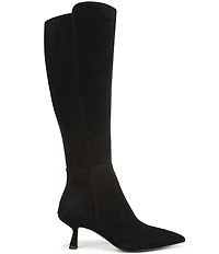 Sam Edelman Taylin Suede Kitten Heel Tall Dress Boots