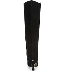 Sam Edelman Taylin Suede Kitten Heel Tall Dress Boots