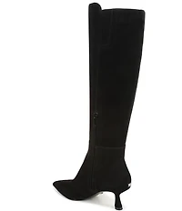 Sam Edelman Taylin Suede Kitten Heel Tall Dress Boots
