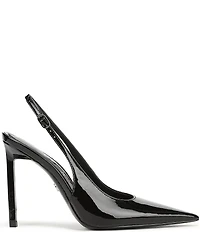 Sam Edelman Tegan Patent Leather Pointed Toe Slingback Stiletto Pumps