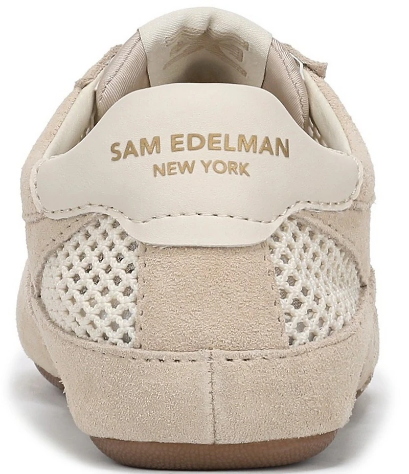 Sam Edelman Tobi Suede and Mesh Lace Up Sneakers