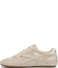 Sam Edelman Tobi Suede and Mesh Lace Up Sneakers